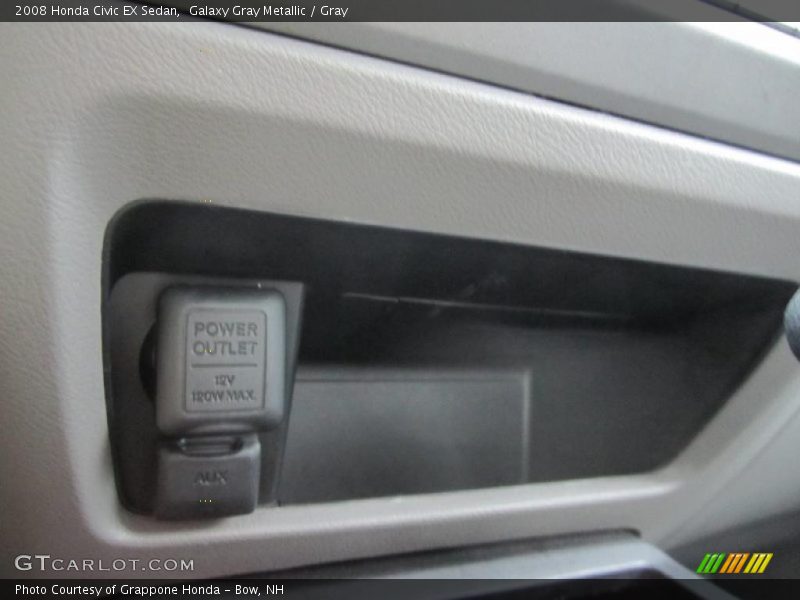 Galaxy Gray Metallic / Gray 2008 Honda Civic EX Sedan