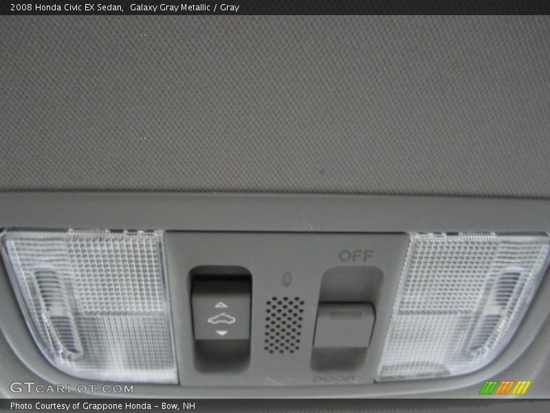 Galaxy Gray Metallic / Gray 2008 Honda Civic EX Sedan