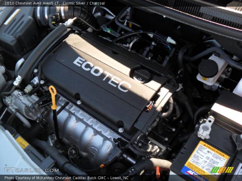 Cosmic Silver / Charcoal 2010 Chevrolet Aveo Aveo5 LT