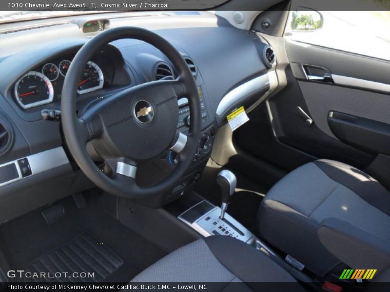 Cosmic Silver / Charcoal 2010 Chevrolet Aveo Aveo5 LT