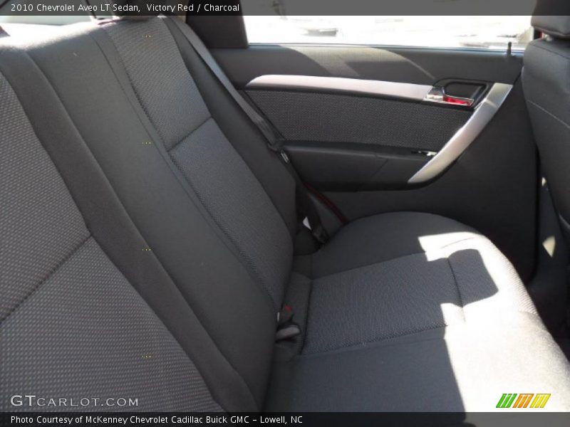 Victory Red / Charcoal 2010 Chevrolet Aveo LT Sedan