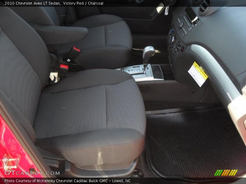 Victory Red / Charcoal 2010 Chevrolet Aveo LT Sedan