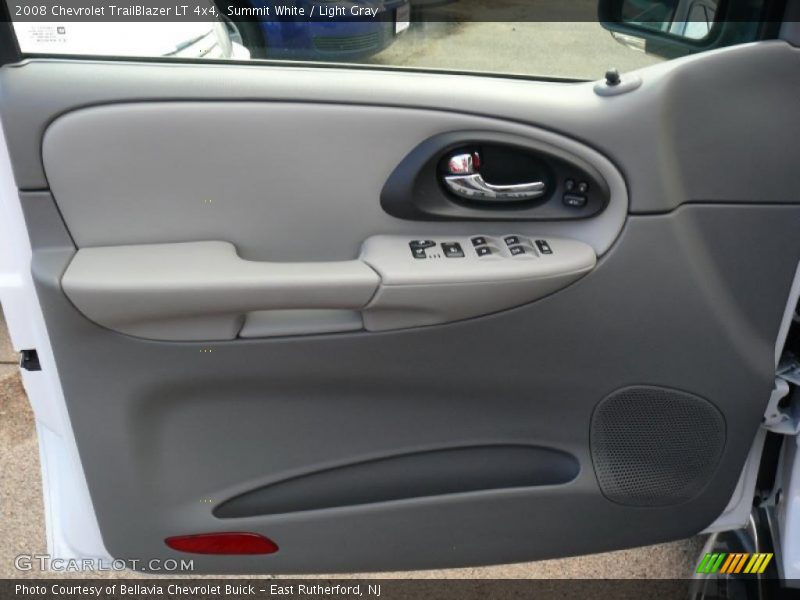 Summit White / Light Gray 2008 Chevrolet TrailBlazer LT 4x4