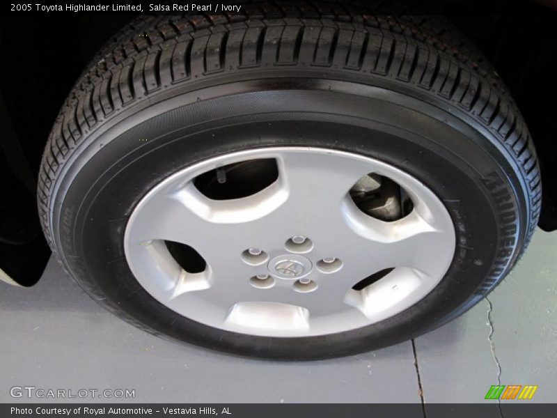 Salsa Red Pearl / Ivory 2005 Toyota Highlander Limited