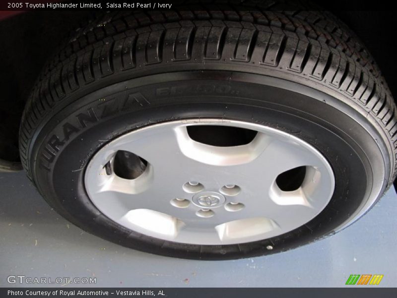 Salsa Red Pearl / Ivory 2005 Toyota Highlander Limited