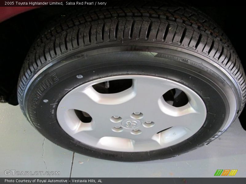 Salsa Red Pearl / Ivory 2005 Toyota Highlander Limited