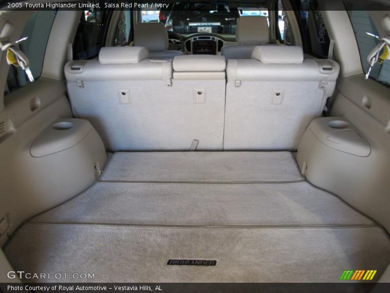 Salsa Red Pearl / Ivory 2005 Toyota Highlander Limited