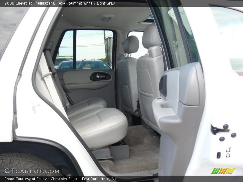 Summit White / Light Gray 2008 Chevrolet TrailBlazer LT 4x4