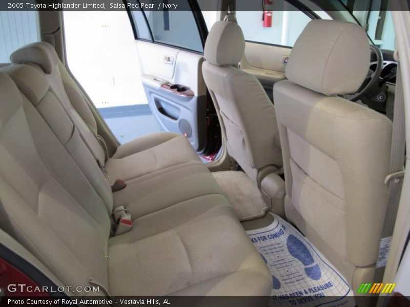 Salsa Red Pearl / Ivory 2005 Toyota Highlander Limited