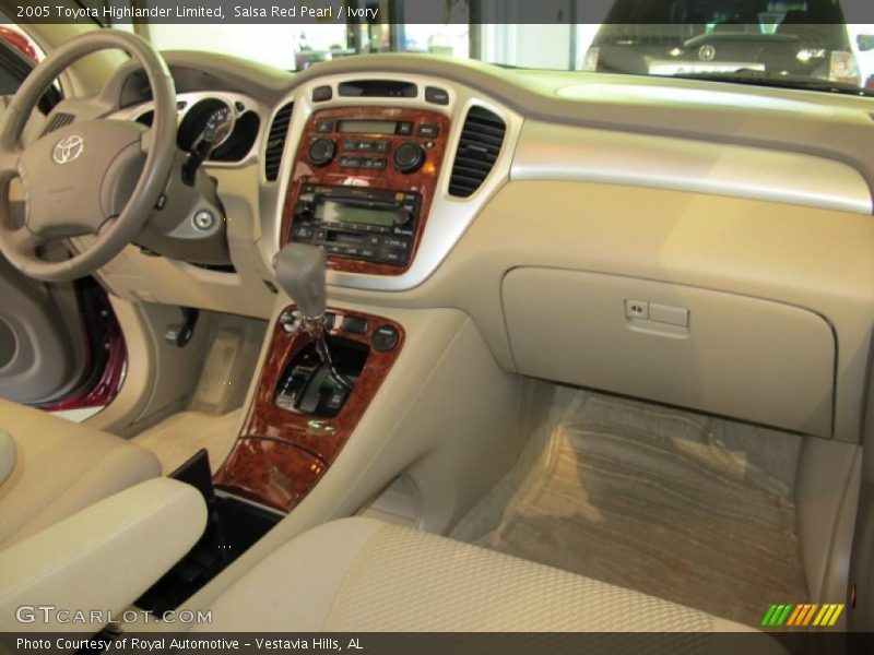 Salsa Red Pearl / Ivory 2005 Toyota Highlander Limited