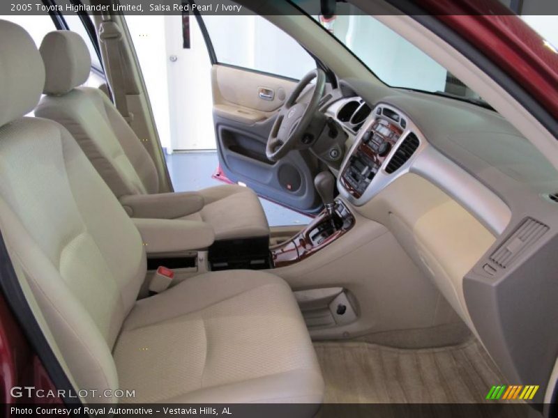 Salsa Red Pearl / Ivory 2005 Toyota Highlander Limited