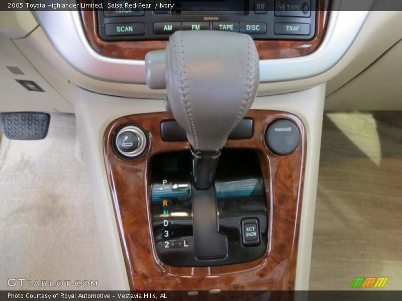 Salsa Red Pearl / Ivory 2005 Toyota Highlander Limited