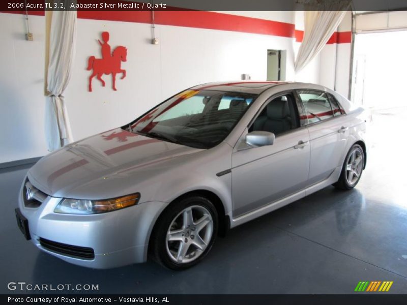 Alabaster Silver Metallic / Quartz 2006 Acura TL 3.2