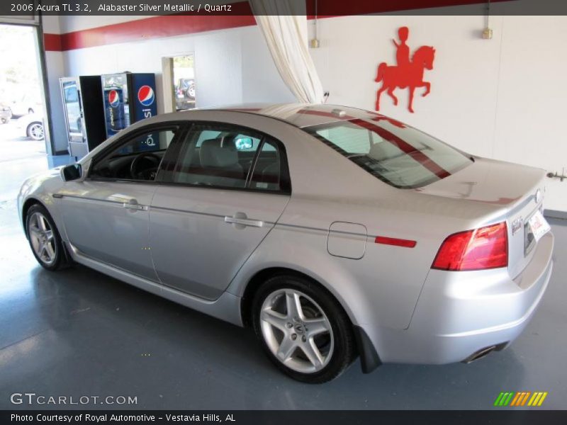 Alabaster Silver Metallic / Quartz 2006 Acura TL 3.2