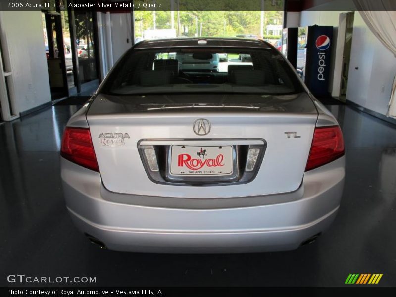 Alabaster Silver Metallic / Quartz 2006 Acura TL 3.2