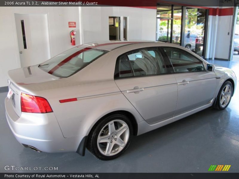 Alabaster Silver Metallic / Quartz 2006 Acura TL 3.2