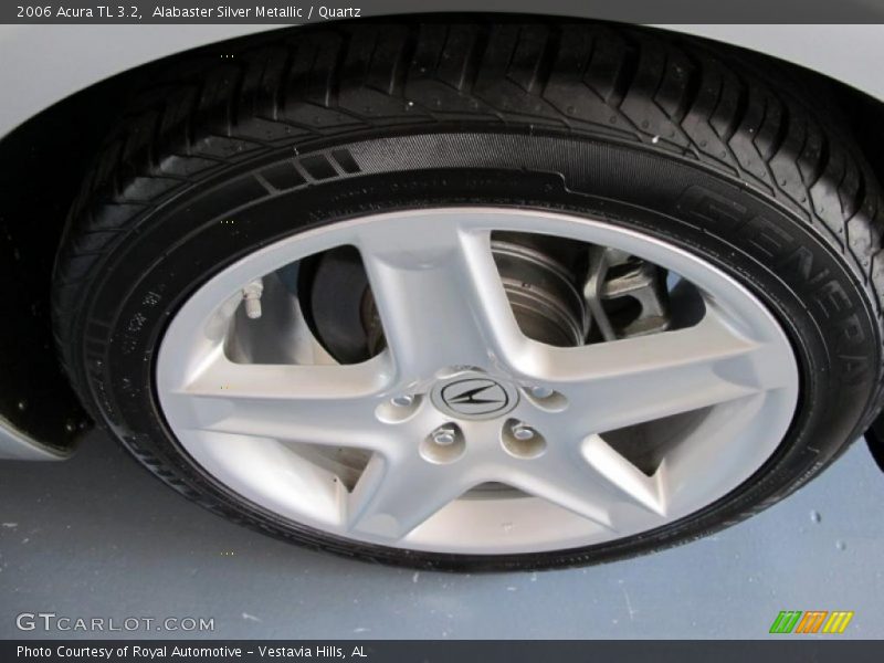 Alabaster Silver Metallic / Quartz 2006 Acura TL 3.2