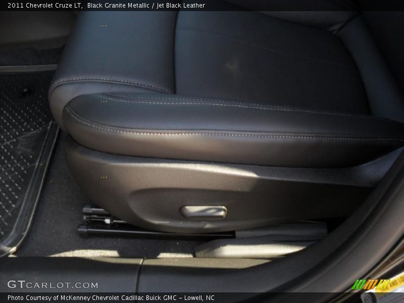 Black Granite Metallic / Jet Black Leather 2011 Chevrolet Cruze LT