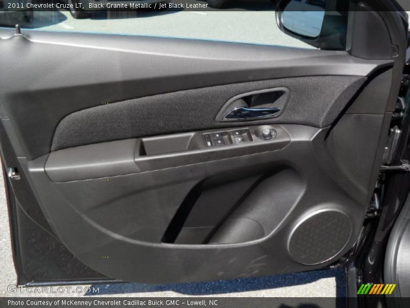 Black Granite Metallic / Jet Black Leather 2011 Chevrolet Cruze LT
