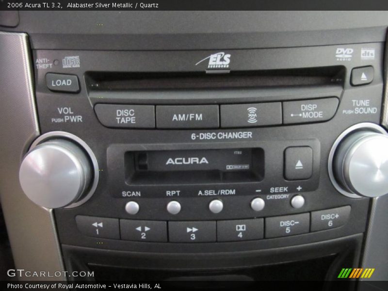 Alabaster Silver Metallic / Quartz 2006 Acura TL 3.2