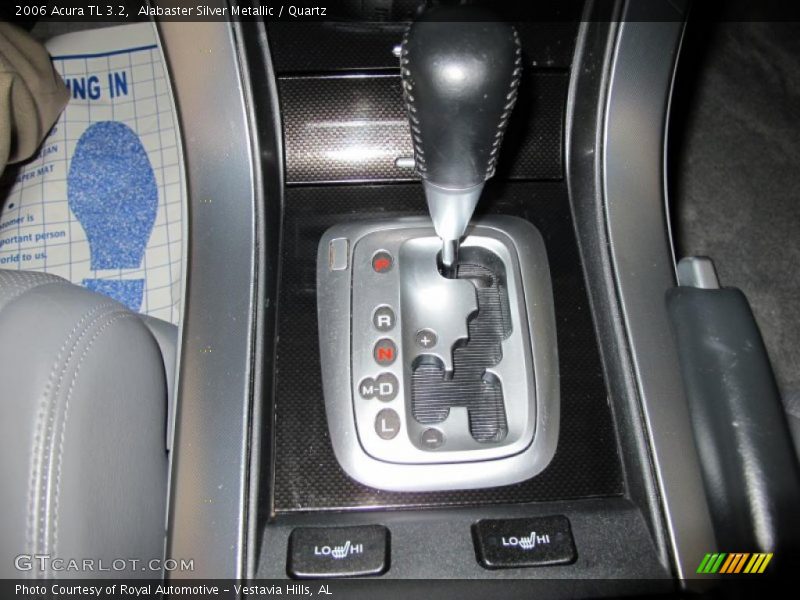 Alabaster Silver Metallic / Quartz 2006 Acura TL 3.2