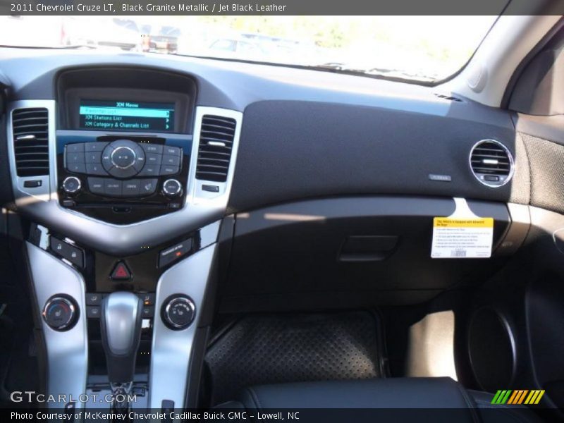 Black Granite Metallic / Jet Black Leather 2011 Chevrolet Cruze LT