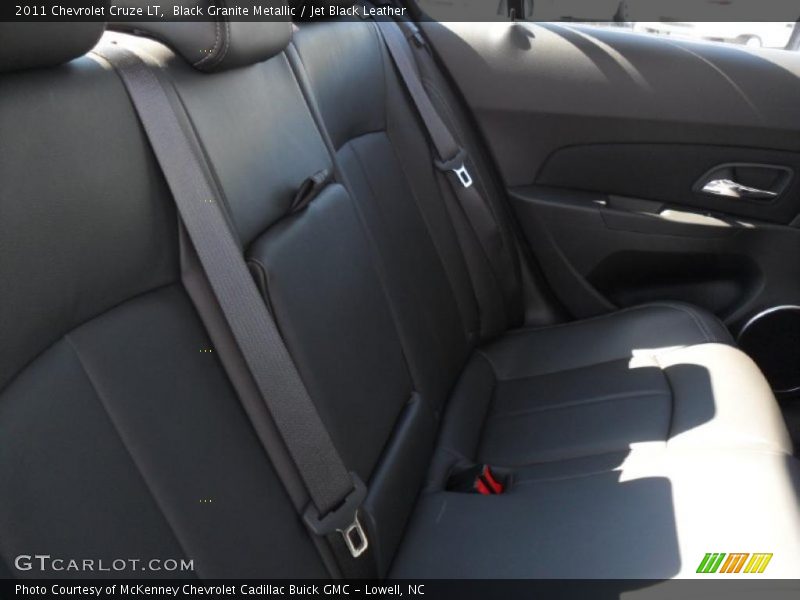 Black Granite Metallic / Jet Black Leather 2011 Chevrolet Cruze LT