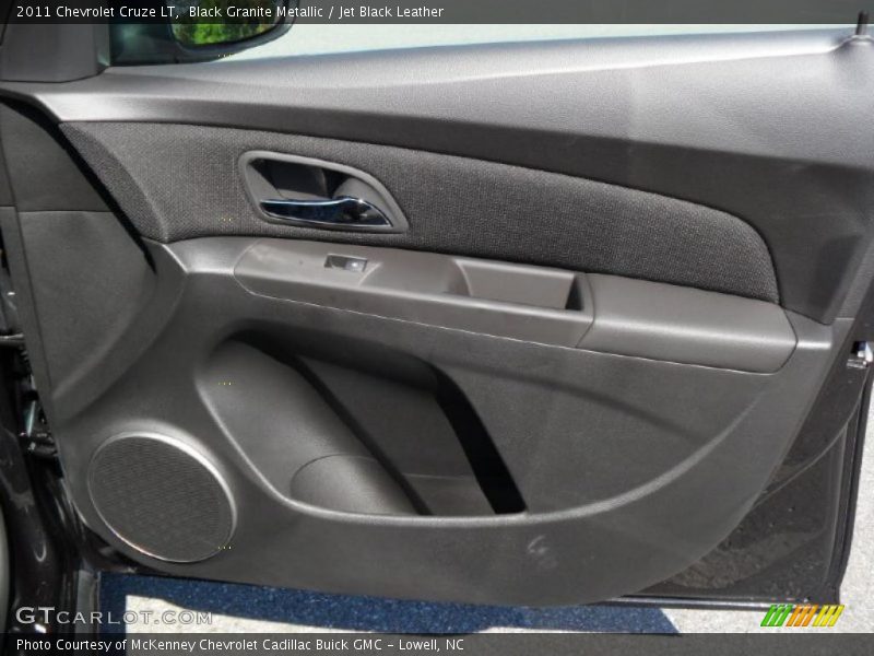 Black Granite Metallic / Jet Black Leather 2011 Chevrolet Cruze LT