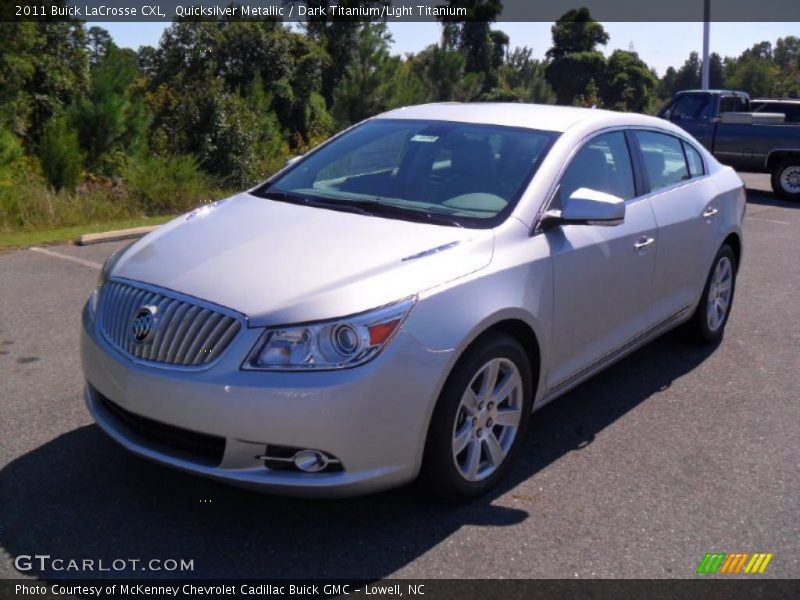 Quicksilver Metallic / Dark Titanium/Light Titanium 2011 Buick LaCrosse CXL