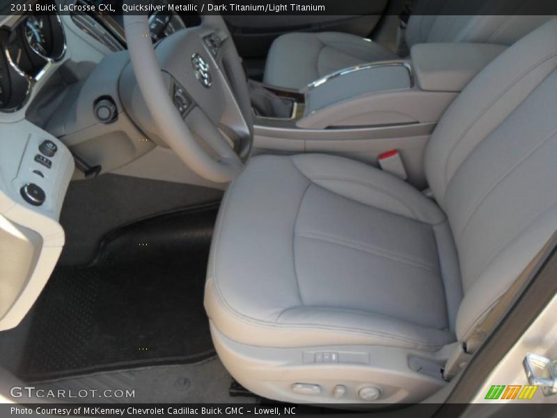 Quicksilver Metallic / Dark Titanium/Light Titanium 2011 Buick LaCrosse CXL