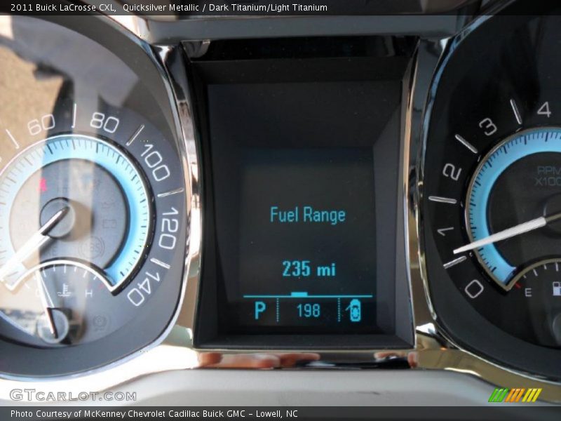 Quicksilver Metallic / Dark Titanium/Light Titanium 2011 Buick LaCrosse CXL