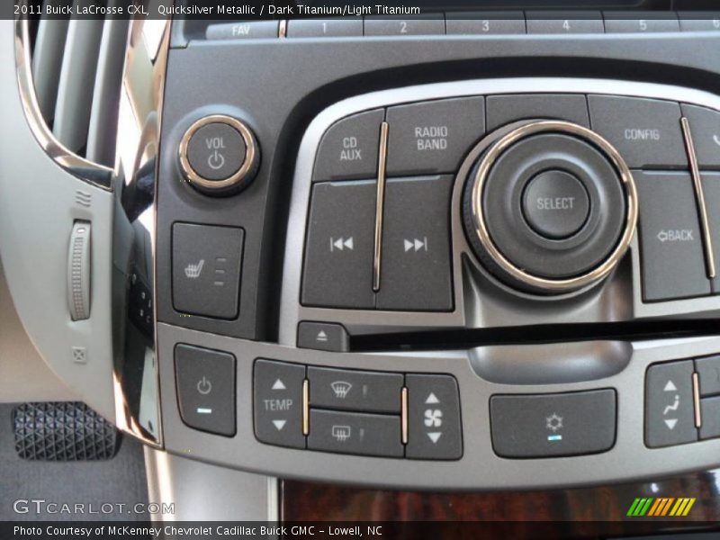 Quicksilver Metallic / Dark Titanium/Light Titanium 2011 Buick LaCrosse CXL
