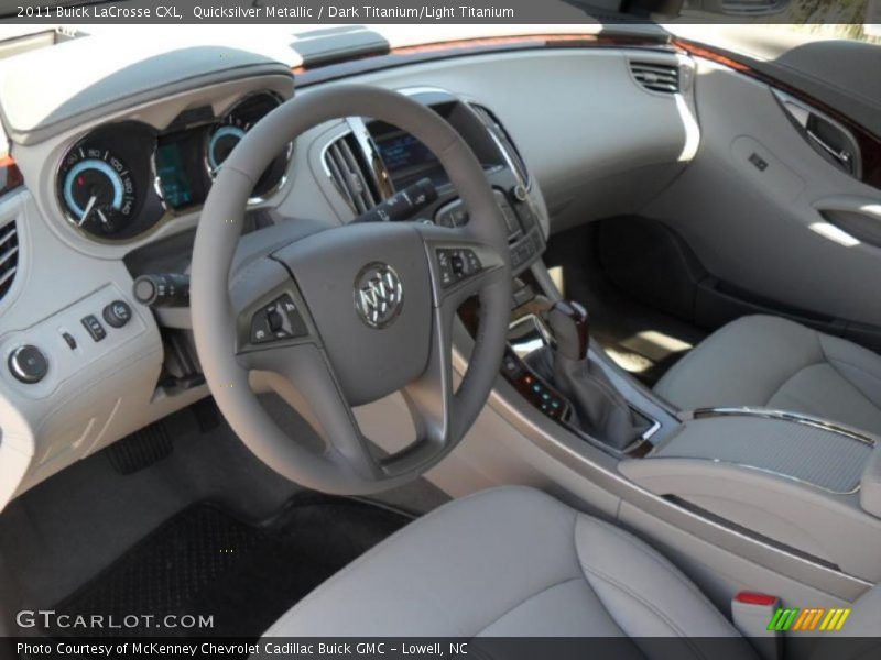 Quicksilver Metallic / Dark Titanium/Light Titanium 2011 Buick LaCrosse CXL