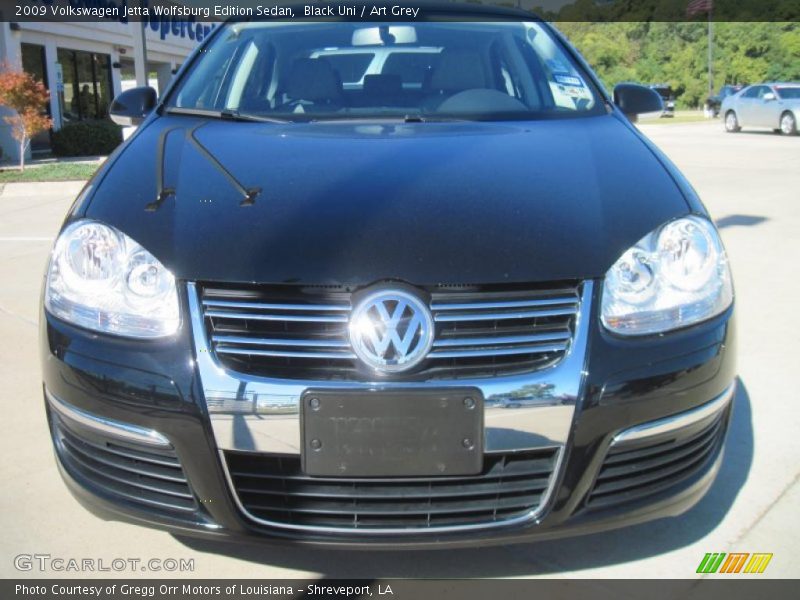 Black Uni / Art Grey 2009 Volkswagen Jetta Wolfsburg Edition Sedan