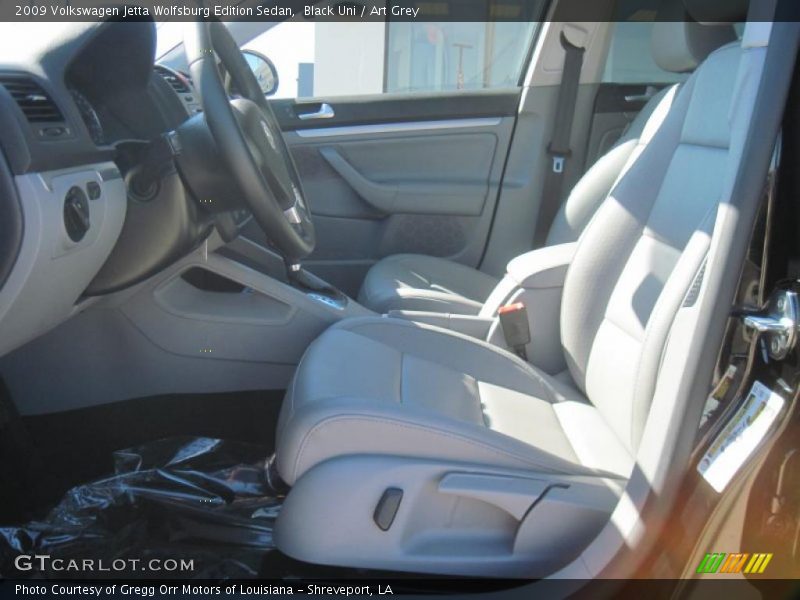 Black Uni / Art Grey 2009 Volkswagen Jetta Wolfsburg Edition Sedan