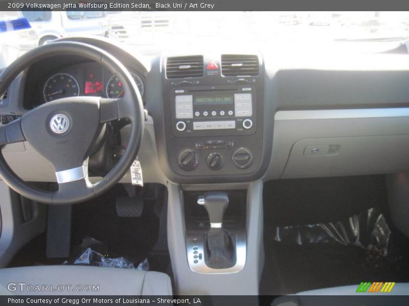 Black Uni / Art Grey 2009 Volkswagen Jetta Wolfsburg Edition Sedan