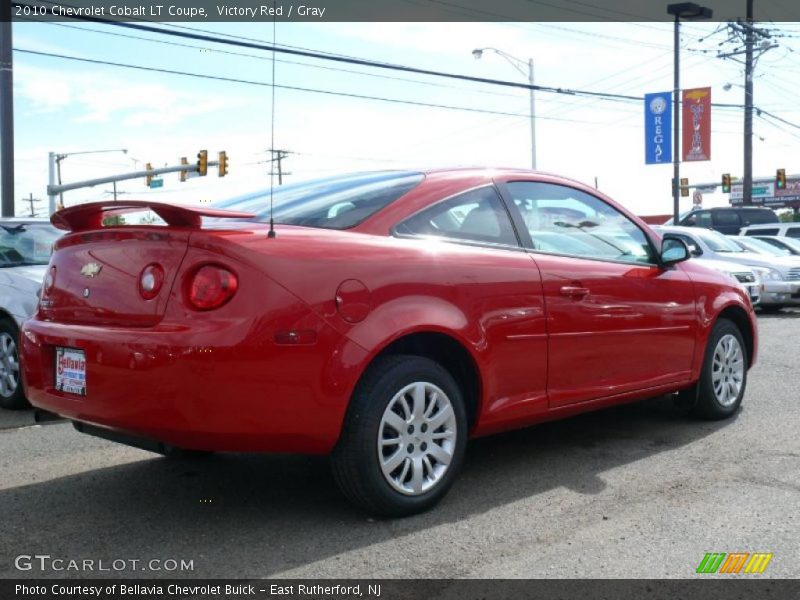 Victory Red / Gray 2010 Chevrolet Cobalt LT Coupe