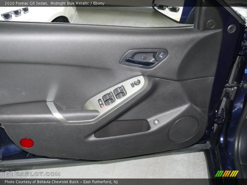 Midnight Blue Metallic / Ebony 2010 Pontiac G6 Sedan