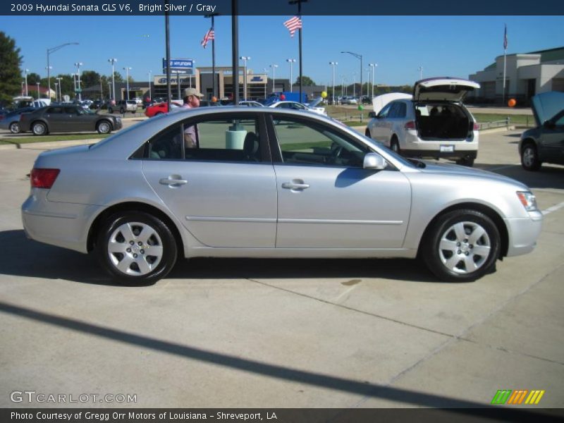 Bright Silver / Gray 2009 Hyundai Sonata GLS V6