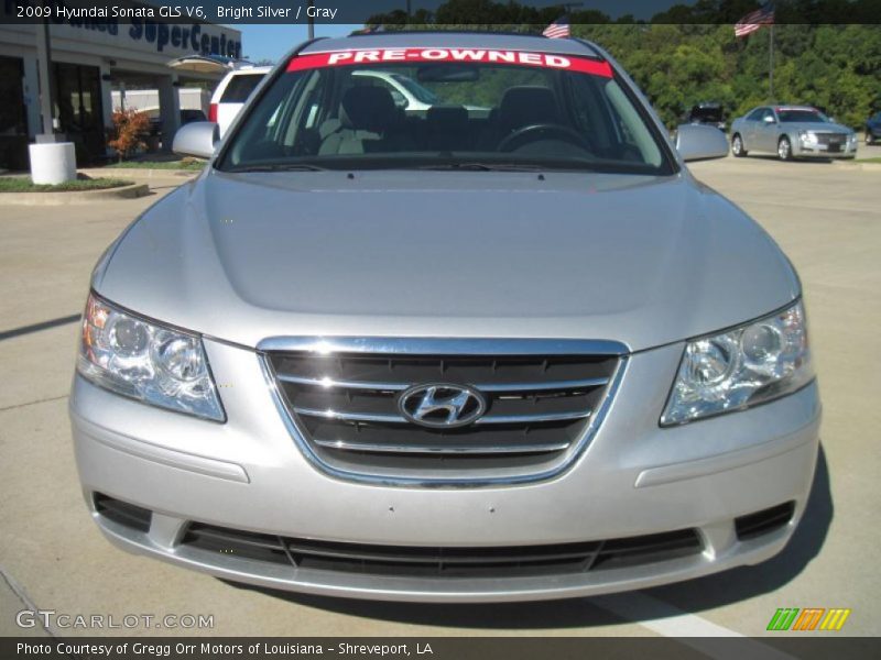 Bright Silver / Gray 2009 Hyundai Sonata GLS V6