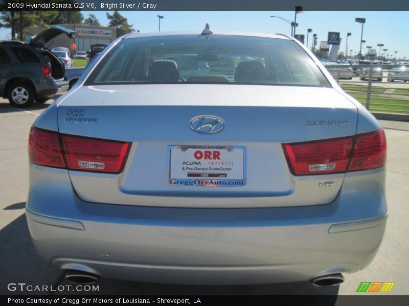 Bright Silver / Gray 2009 Hyundai Sonata GLS V6