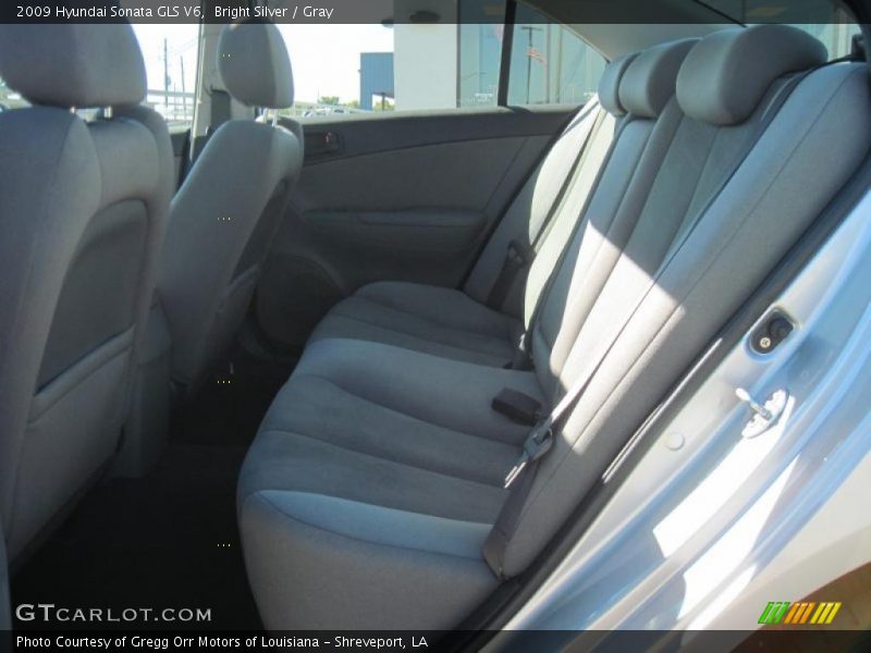 Bright Silver / Gray 2009 Hyundai Sonata GLS V6