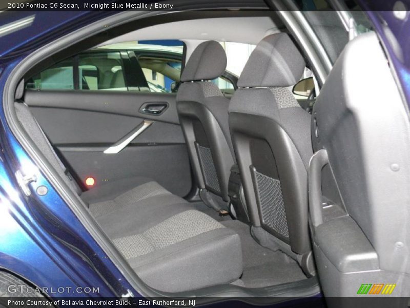 Midnight Blue Metallic / Ebony 2010 Pontiac G6 Sedan