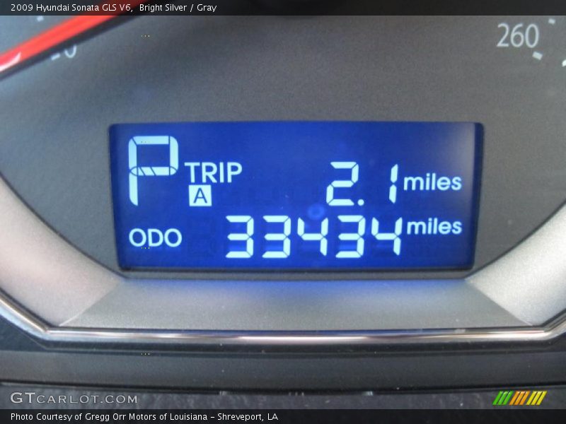 Bright Silver / Gray 2009 Hyundai Sonata GLS V6