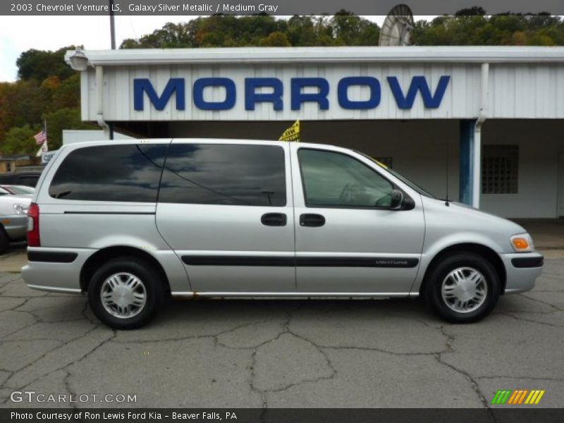 Galaxy Silver Metallic / Medium Gray 2003 Chevrolet Venture LS