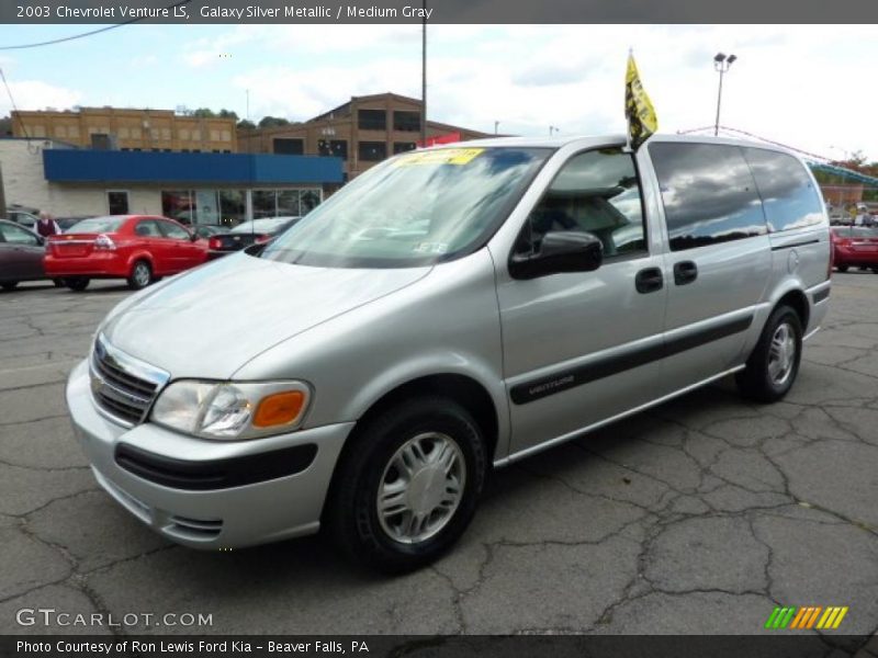 Galaxy Silver Metallic / Medium Gray 2003 Chevrolet Venture LS