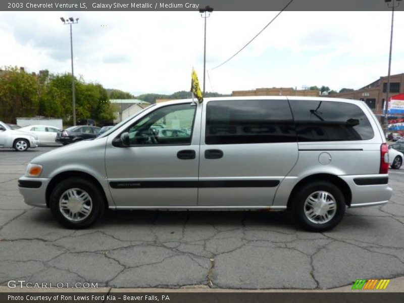 Galaxy Silver Metallic / Medium Gray 2003 Chevrolet Venture LS