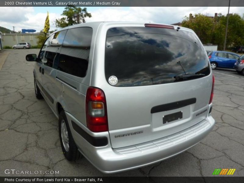 Galaxy Silver Metallic / Medium Gray 2003 Chevrolet Venture LS