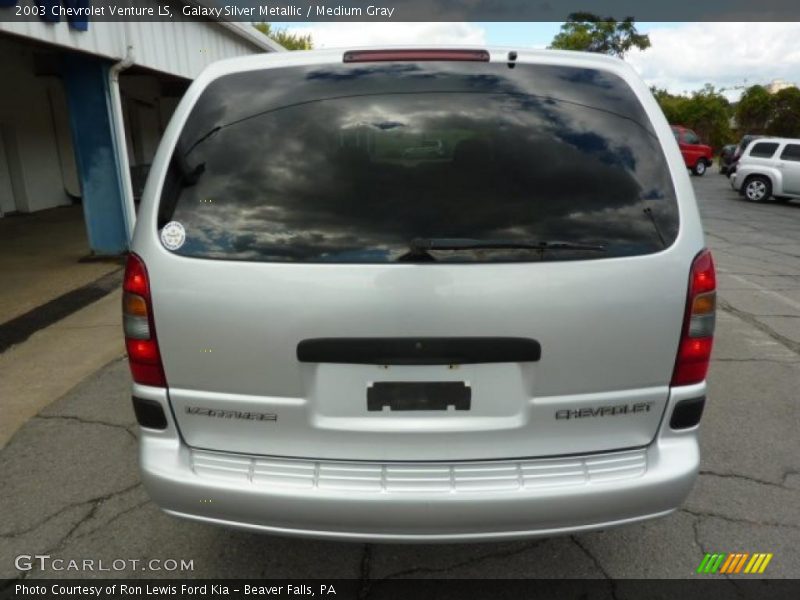 Galaxy Silver Metallic / Medium Gray 2003 Chevrolet Venture LS