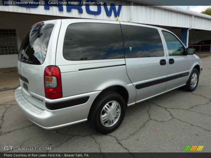 Galaxy Silver Metallic / Medium Gray 2003 Chevrolet Venture LS